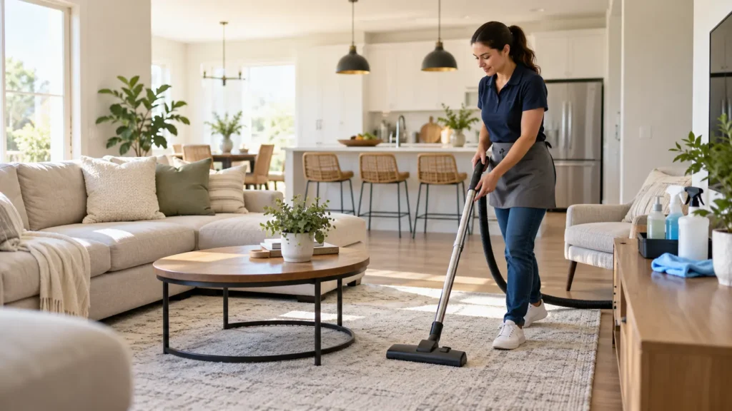 Professional standard house cleaning service